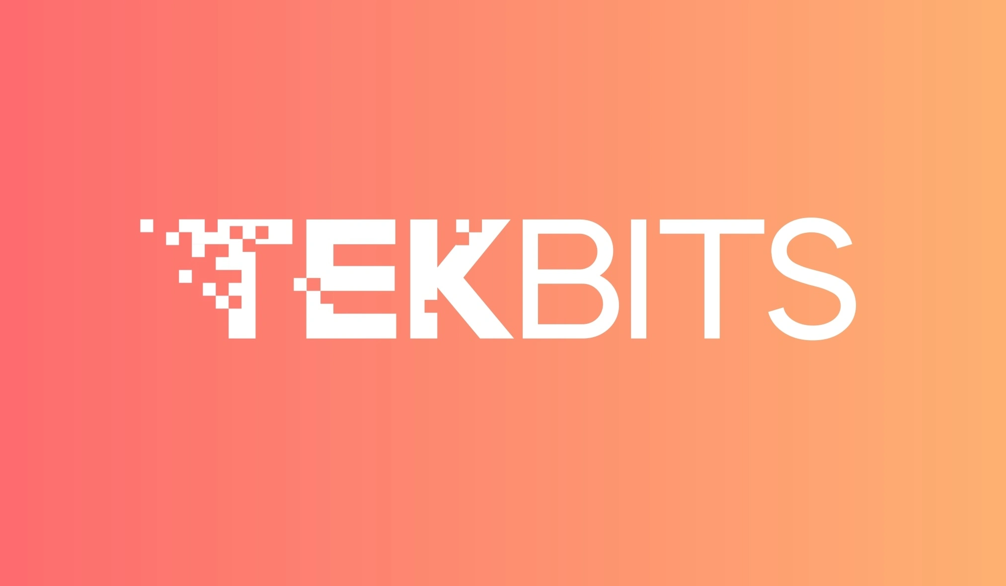 Tekbits logo advert